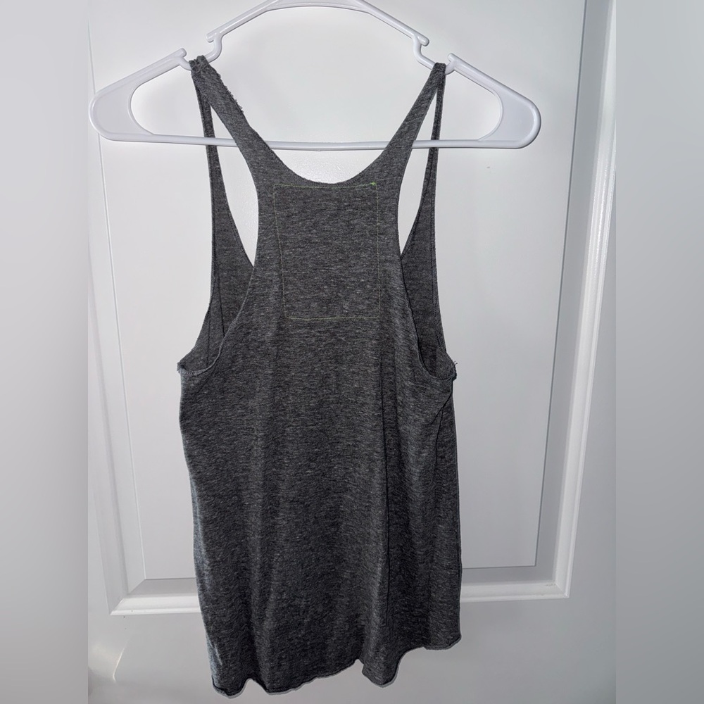 Aviator Nation Gray Rock and Roll Tank Top size Small - Picture 4 of 4